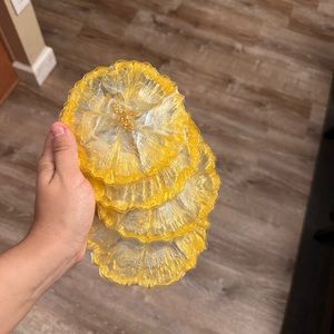Resin coasters
